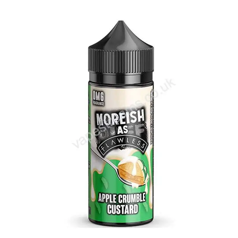 Apple Crumble Custard by Moreish as Flawless Short Fill