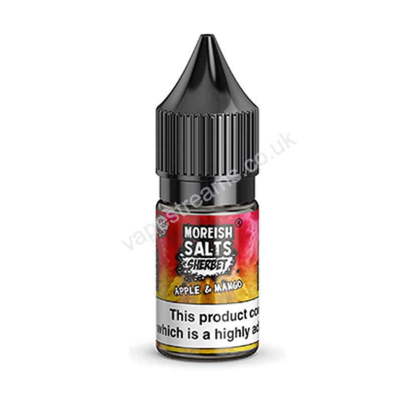 Apple &amp; Mango Sherbet Nicotine Salt e-Liquid by Moreish Salts