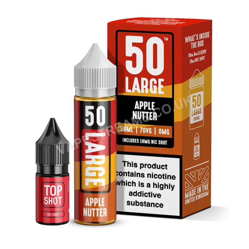 Apple Nutter by 50 Large Juice E-Liquid