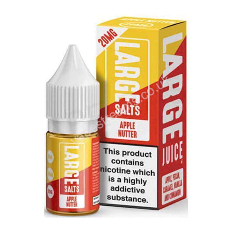 Apple Nutter Nicotine Salt E-Liquid by Large Salts