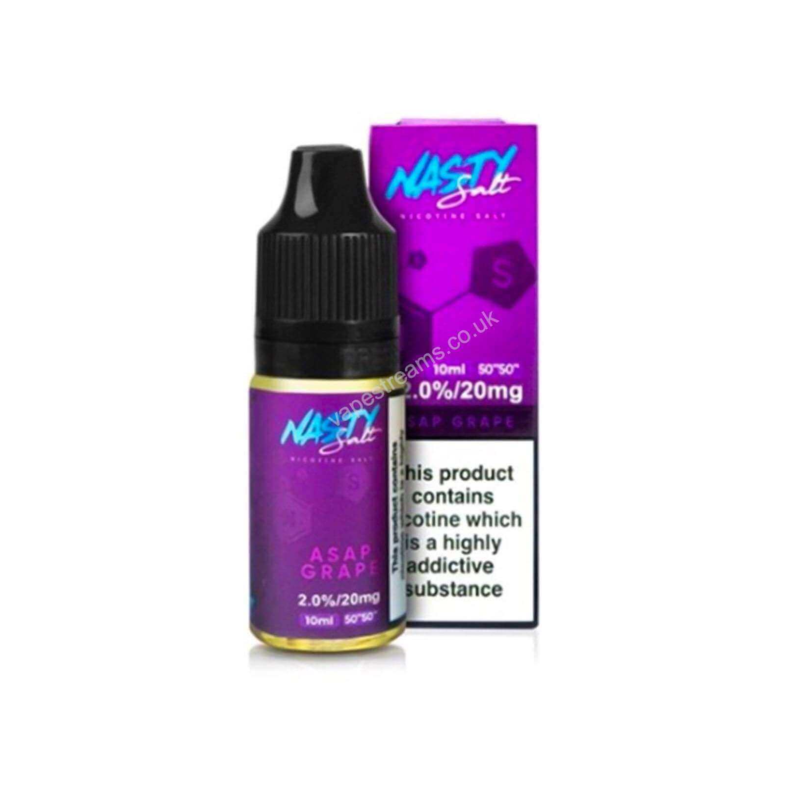 Asap Grape E-Liquid by Nasty Salt