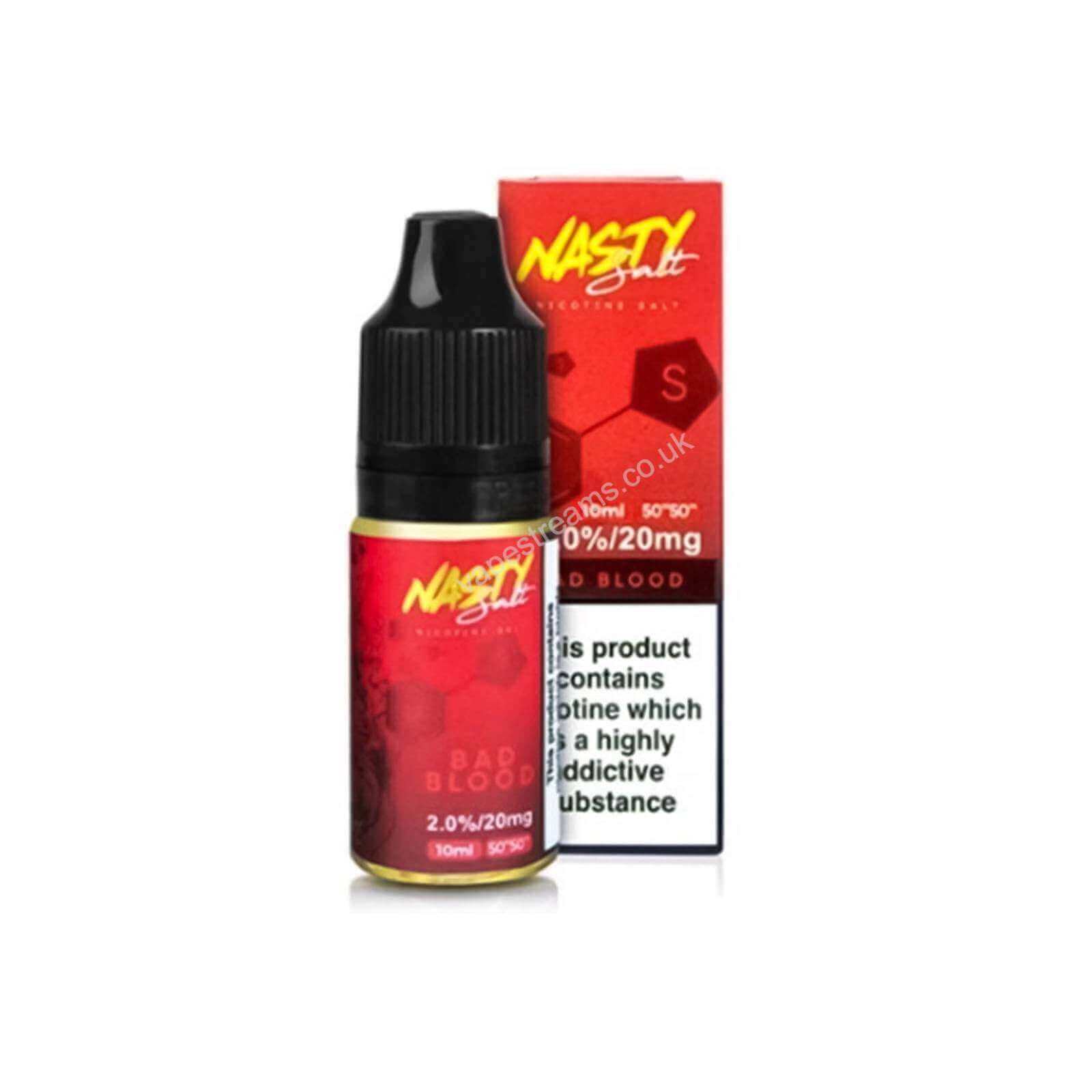 Bad Blood E-Liquid by Nasty Salt