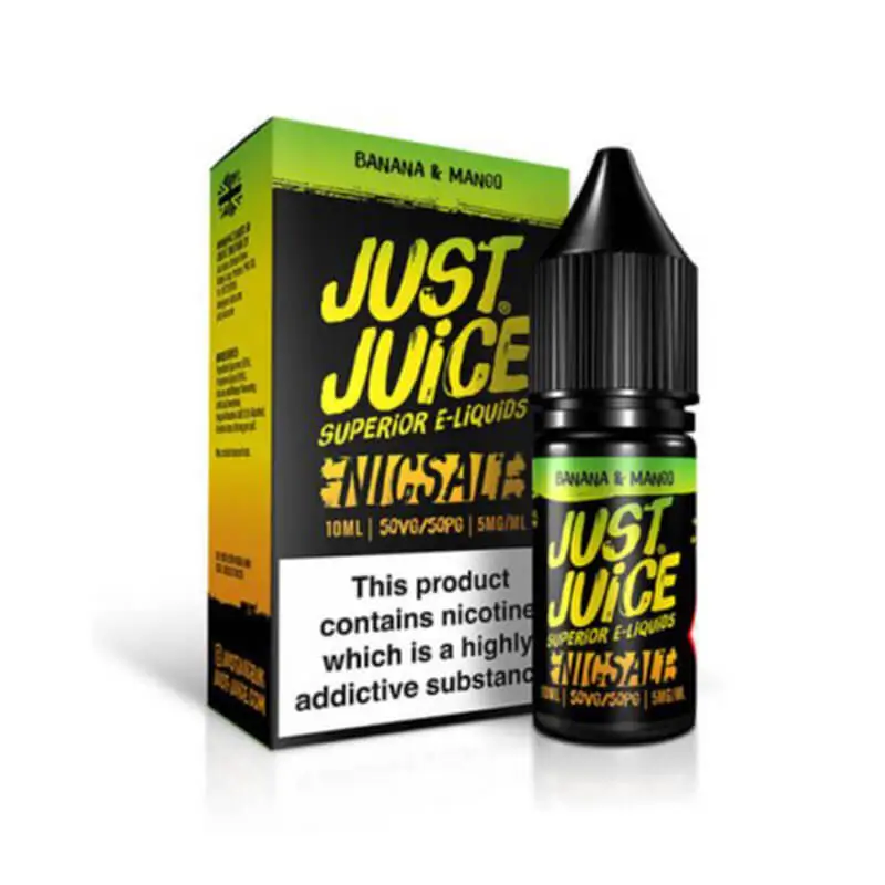Just Juice Banana &amp; Mango Nic Salt E-Liquid