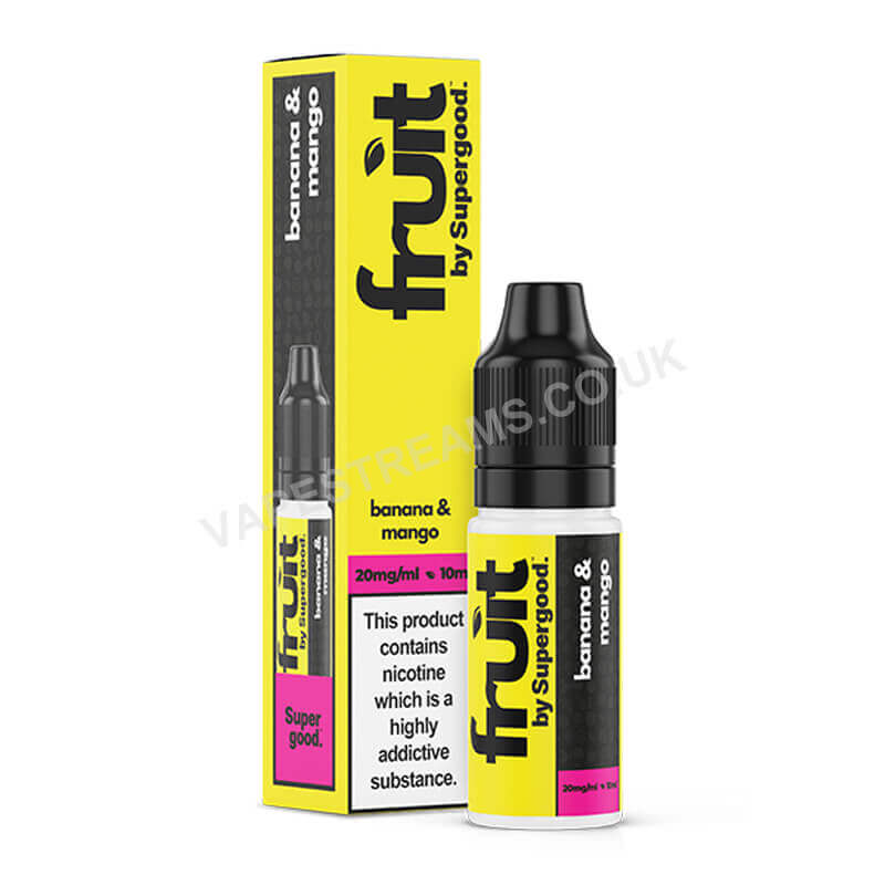 Banana &amp; Mango Nic Salt E-Liquid by Supergood Fruit