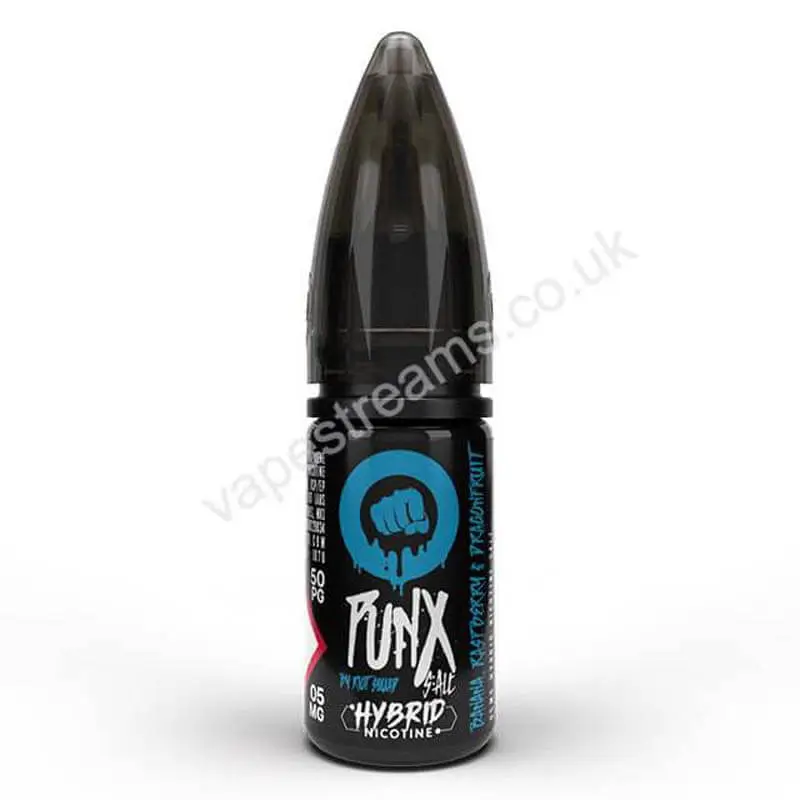 Banana Raspberry &amp; Dragonfruit Nic Salt E-Liquid by Riot Squad Punx