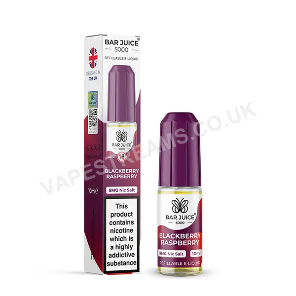 Bar Juice 5000 Blackberry Raspberry Nic Salt E-Liquid