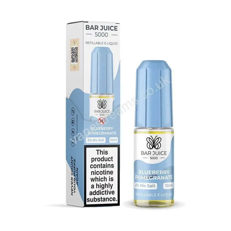 Bar Juice 5000 Blueberry Pomegranate Nic Salt E-Liquid