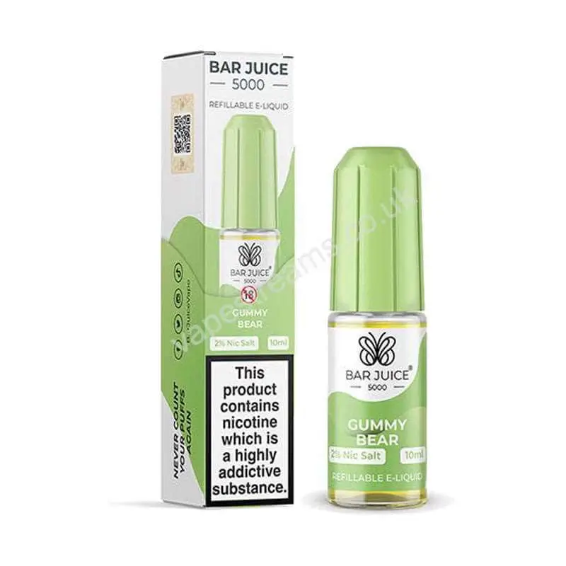 Bar Juice 5000 Gummy Bear Nic Salt E-Liquid