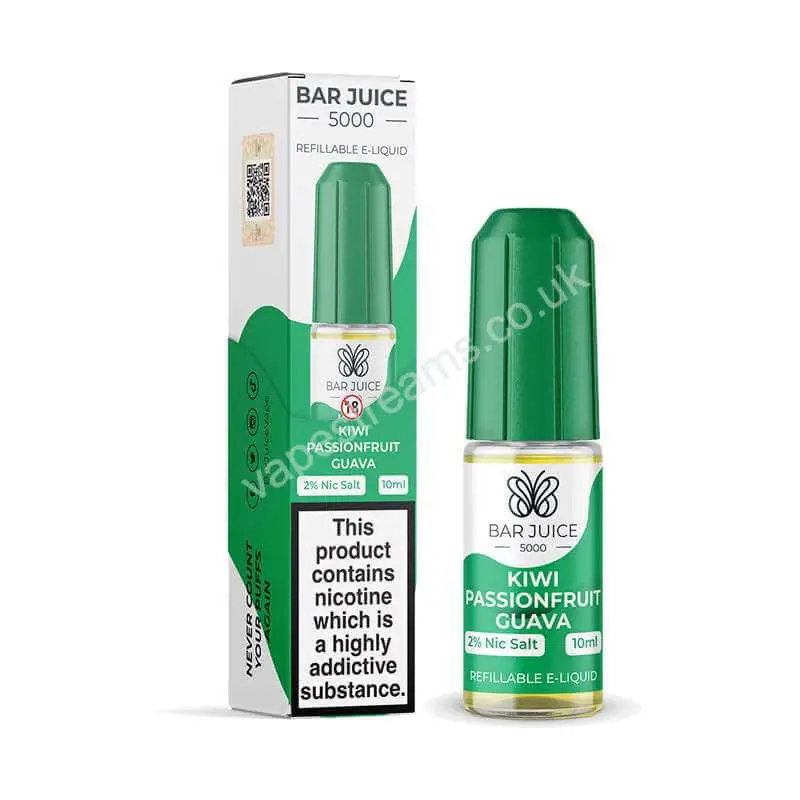 Bar Juice 5000 Kiwi Passionfruit Guava Nic Salt E-Liquid