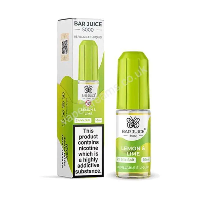 Bar Juice 5000 Lemon &amp; Lime Nic Salt E-Liquid