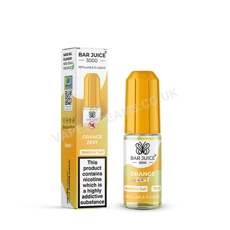 Bar Juice 5000 Orange Zest Nic Salt E-Liquid