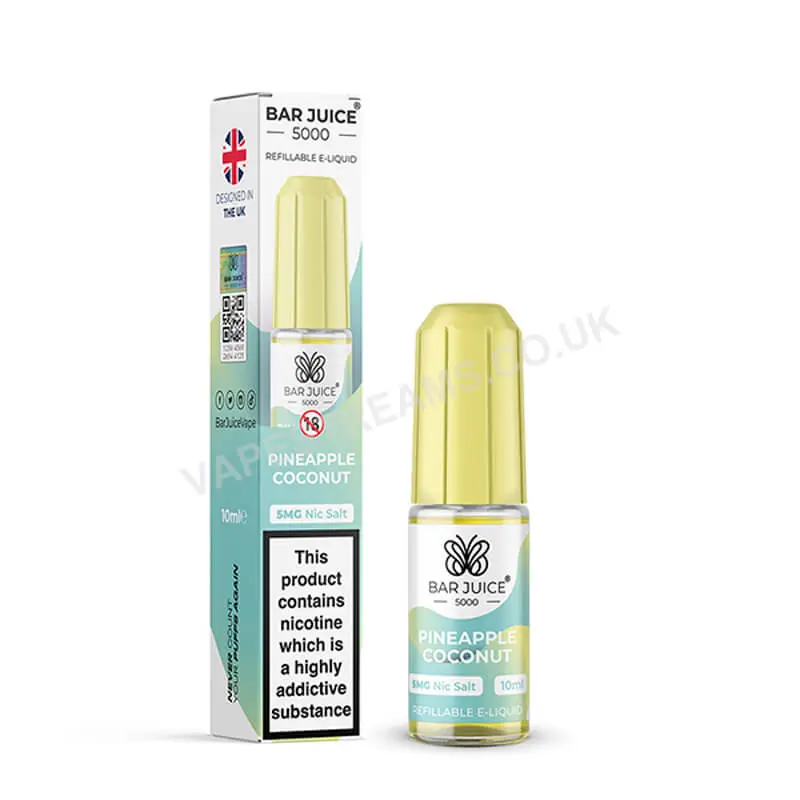 Bar Juice 5000 Pineapple Coconut Nic Salt E-Liquid