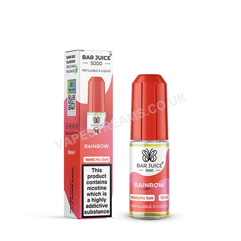 Bar Juice 5000 Rainbow Nic Salt E-Liquid