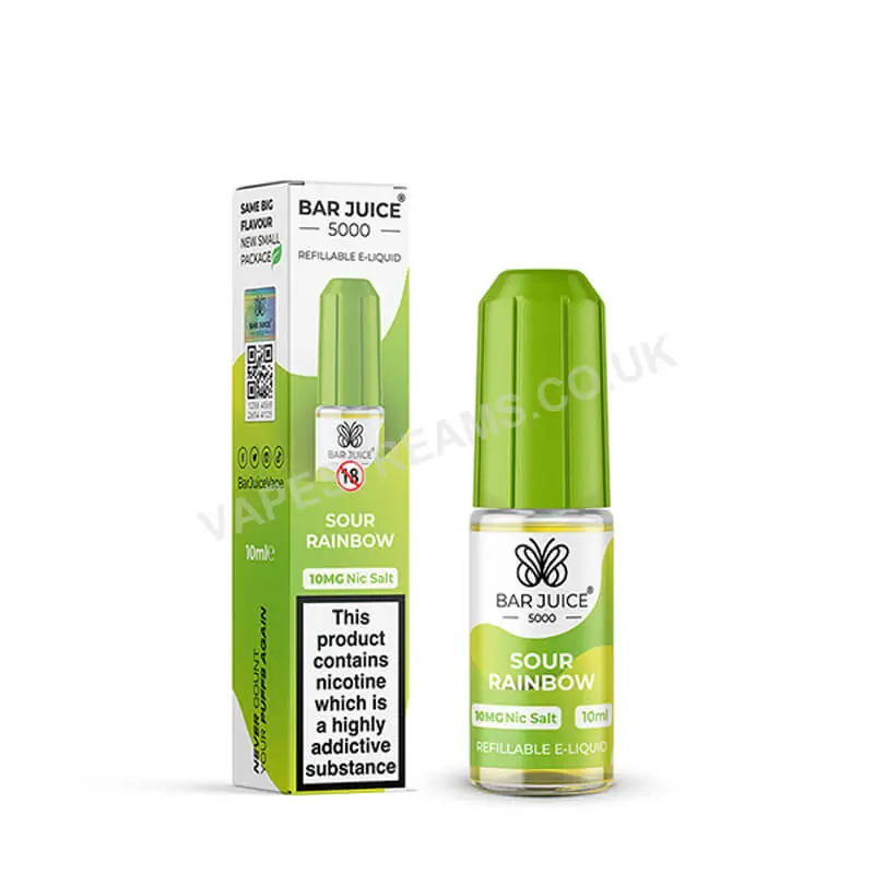 Bar Juice 5000 Sour Rainbow Nic Salt E-Liquid