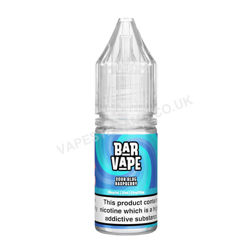 Bar Vape Sour Blue Raspberry Nic Salt E-Liquid
