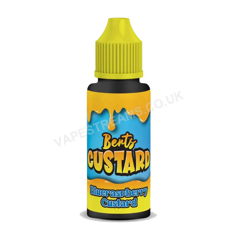 Berts Custard Blueraspberry Custard E-Liquid Shortfill