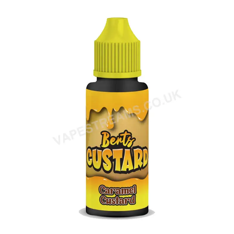 Berts Custard Caramel Custard E-Liquid Shortfill