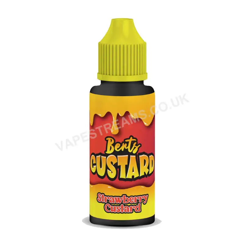 Berts Custard Strawberry Custard E-Liquid Shortfill