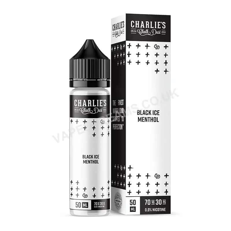Black Ice Menthol by Charlie’s Chalk Dust E-Liquid