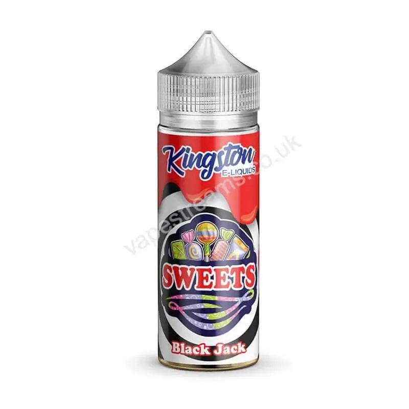 Black Jack E-Liquid Shortfill by Kingston Sweets
