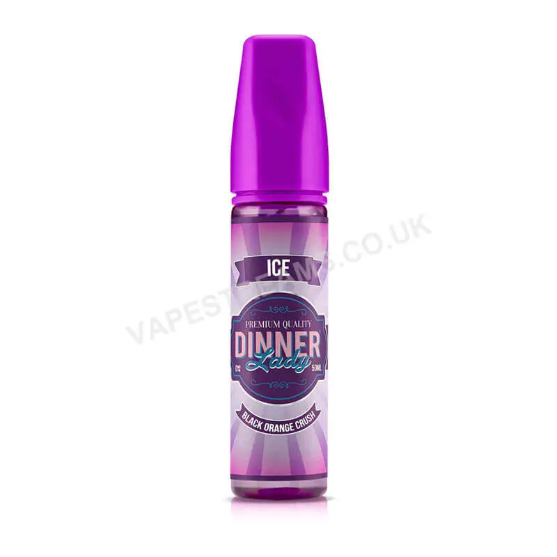 Dinner Lady Black Orange Crush Ice E-Liquid Shortfill