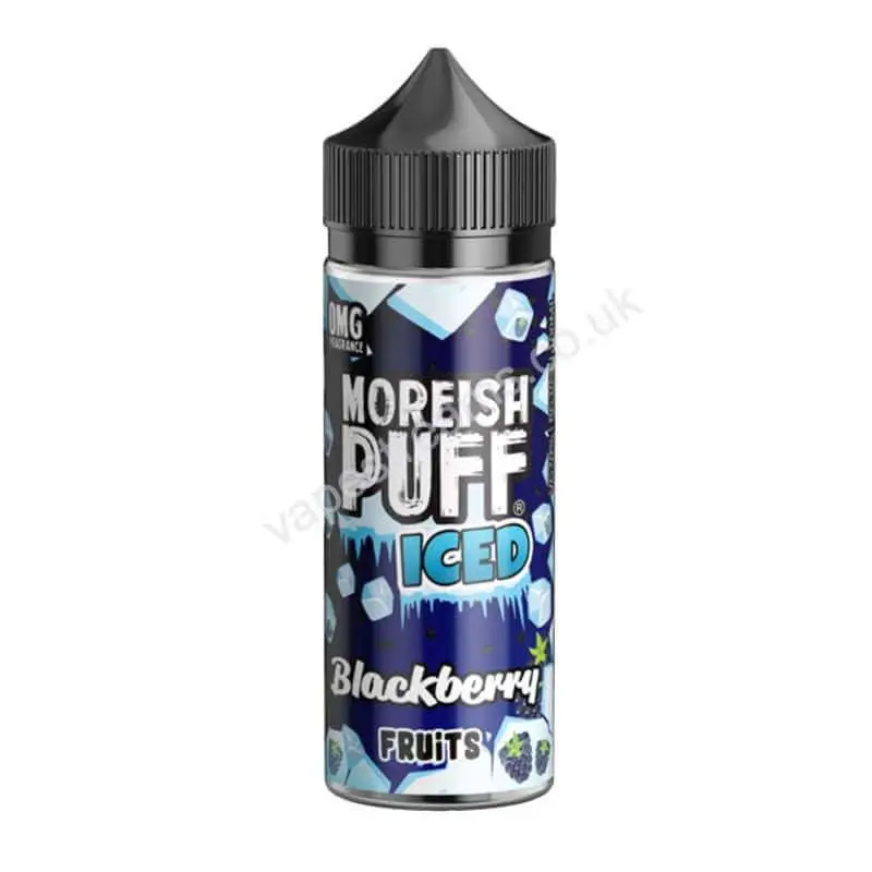 Blackberry Fruits E-Liquid Shortfill by Moreish Puff Iced