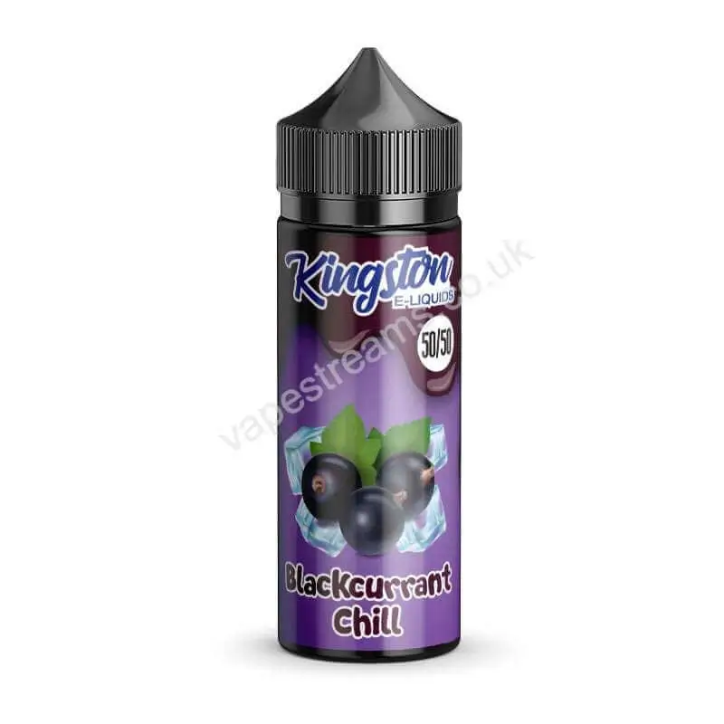 Blackcurrant Chill E-Liquid Shortfill by Kingston 50/50