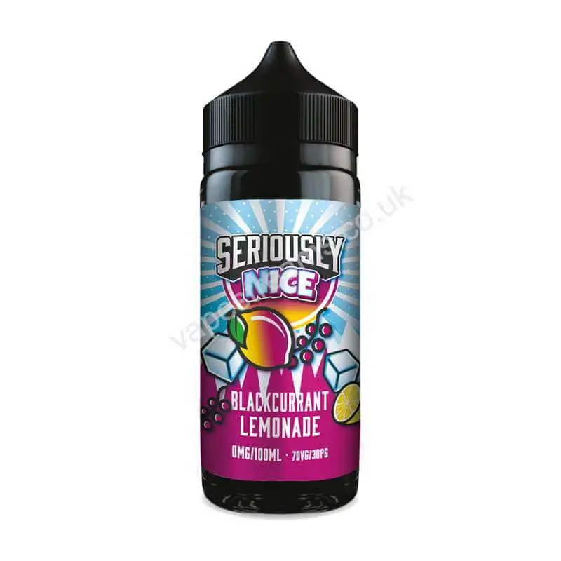 Blackcurrant Lemonade E-Liquid Shortfill by Doozy Seriously Nice