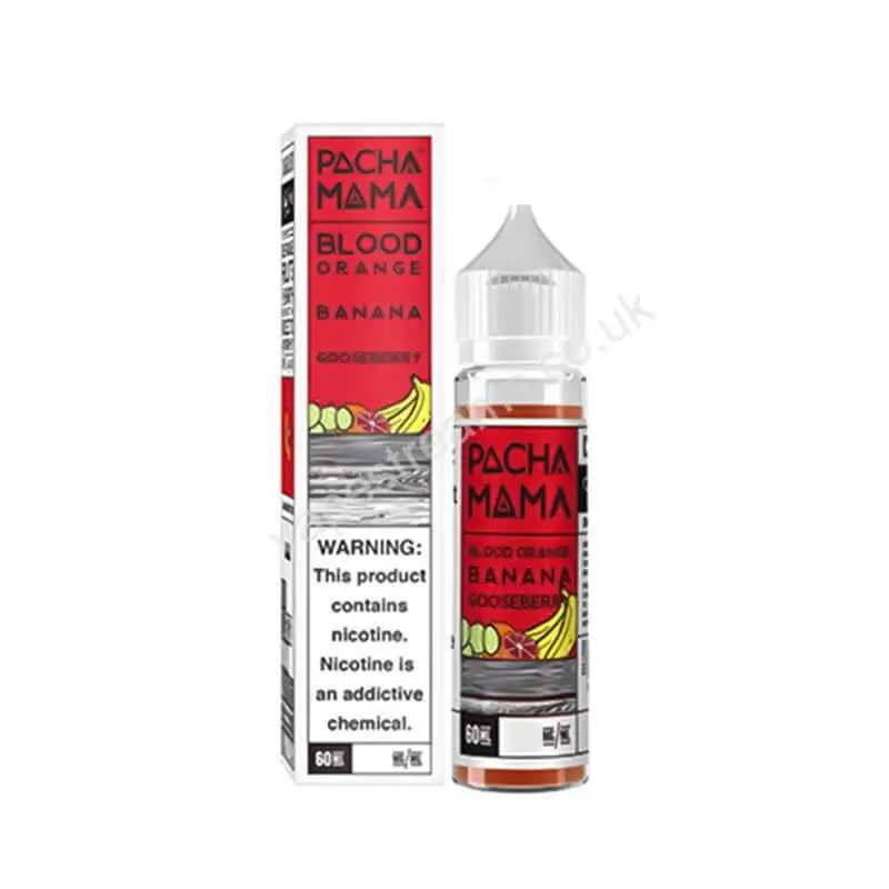 Blood Orange, Banana Gooseberry by Pacha Mama Short Fill