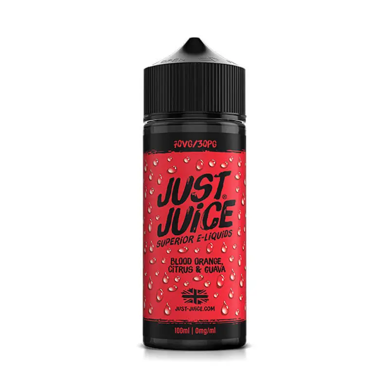 Blood Orange Citrus &amp; Guava 100ml E-Liquid Shortfill by Just Juice
