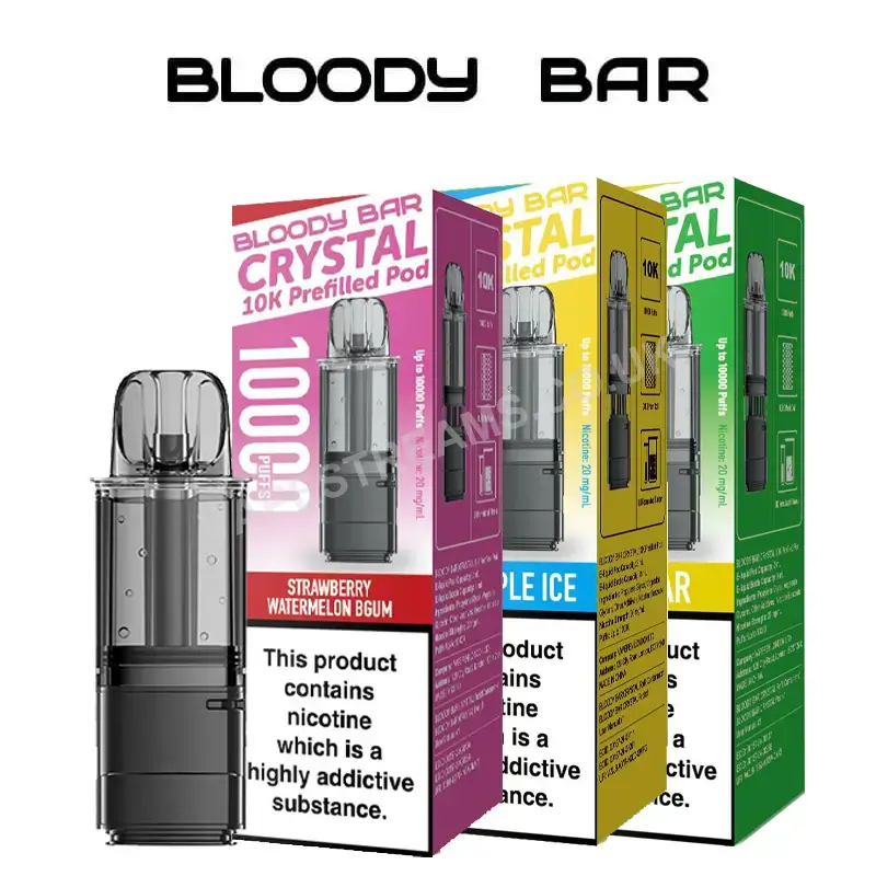 Bloody Bar Crystal 10K Refill Pods