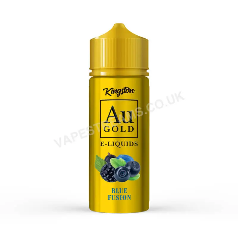 Blue Fusion E-Liquid Shortfill By Kingston Au Gold