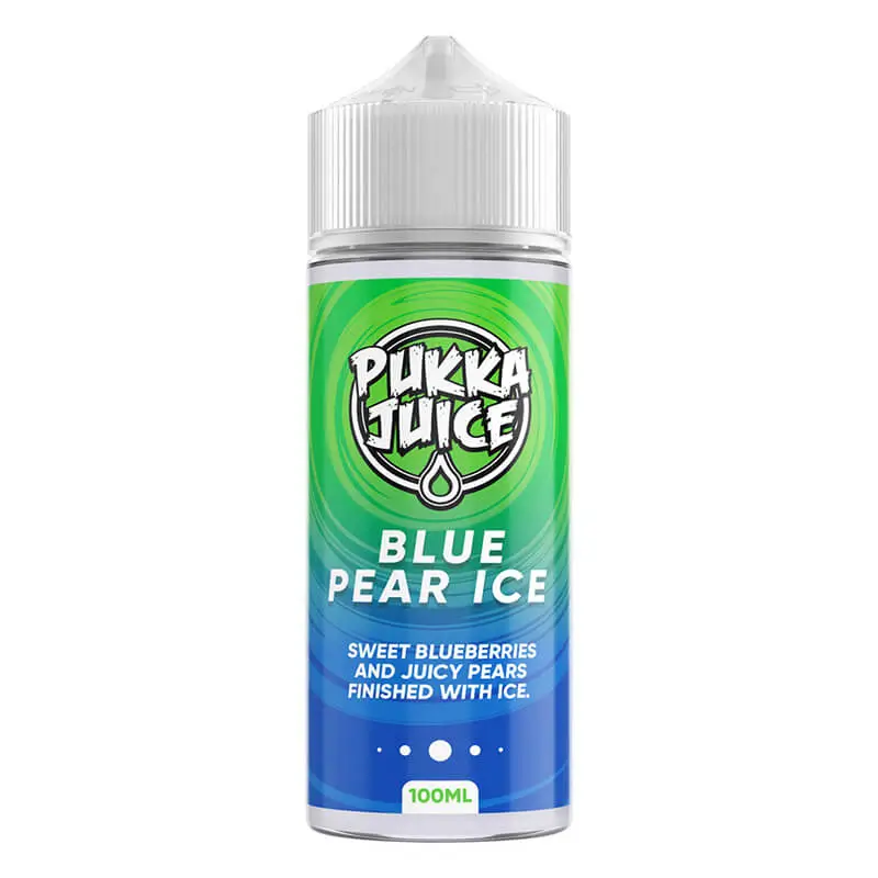 Pukka Juice Blue Pear Ice E-Liquid Shortfill