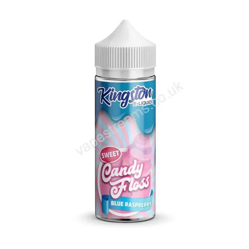 Blue Raspberry Candy Floss E-Liquid Shortfill by Kingston