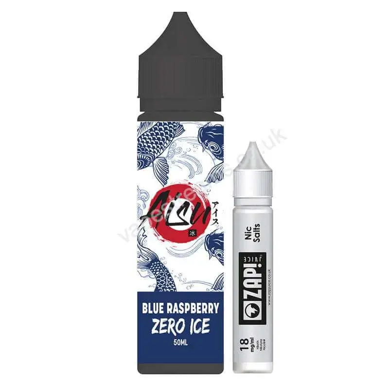 Blue Raspberry E-Liquid Shortfill by Aisu Zero Ice