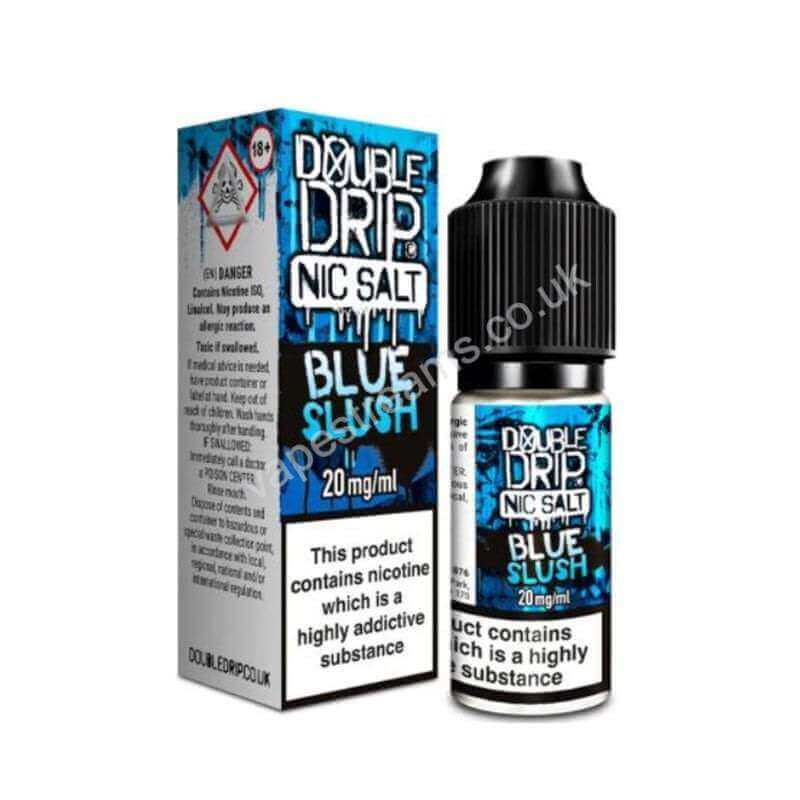 Blue Slush Nic Salt E-Liquid by Double Drip