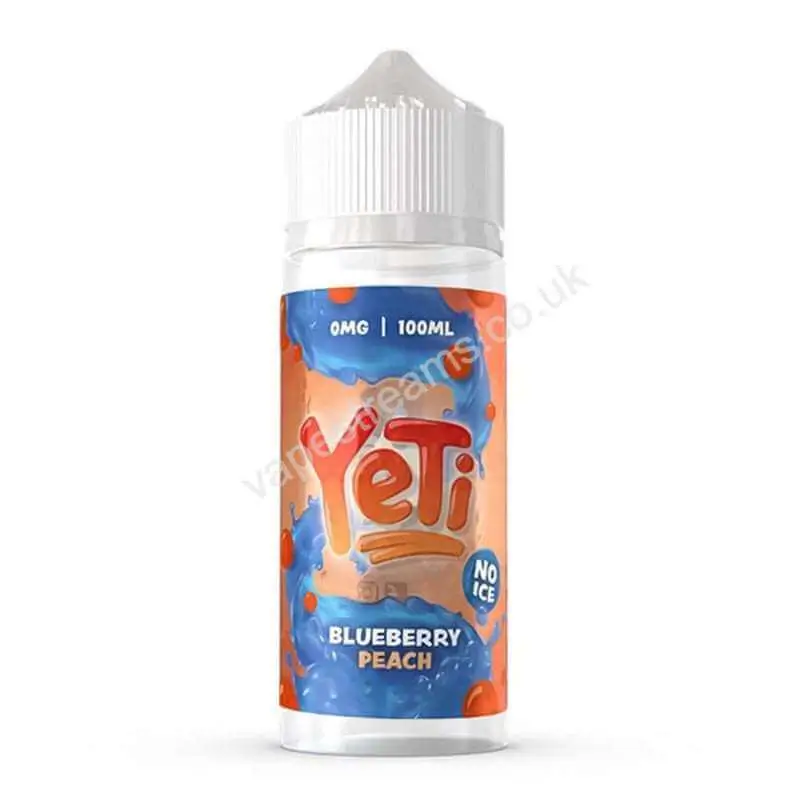 YeTi Defrosted Blueberry Peach E-Liquid Shortfill