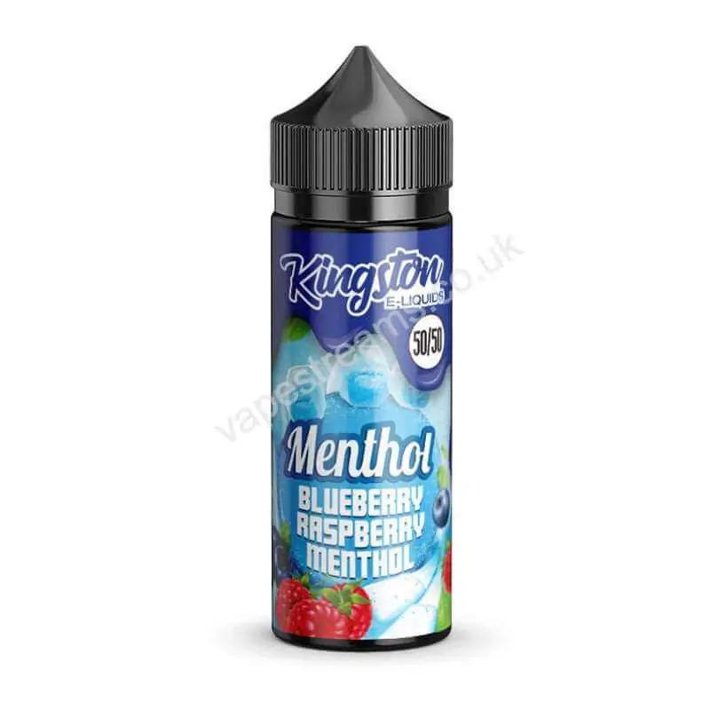 Blueberry Raspberry Menthol E-Liquid Shortfill by Kingston 50/50