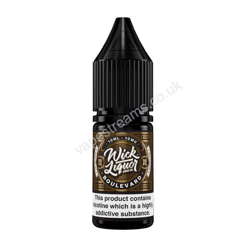 Boulevard Shattered Nic Salt E-Liquid by Wick Liquor