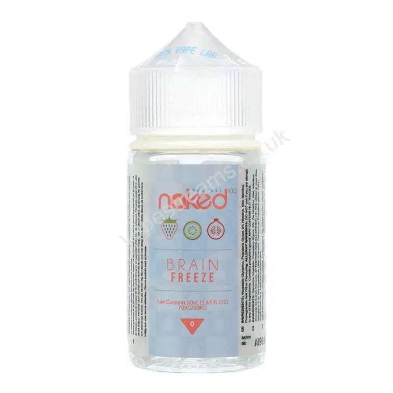 Brain Freeze by Naked 100 Menthol Short Fills