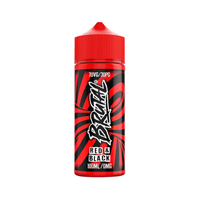 Just Juice Brutal Red &amp; Black E-Liquid Shortfill