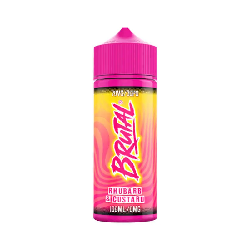 Just Juice Brutal Rhubarb &amp; Custard E-Liquid Shortfill