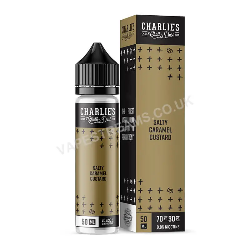 CCD3/ Salty Caramel Custard by Charlie’s Chalk Dust E-Liquid
