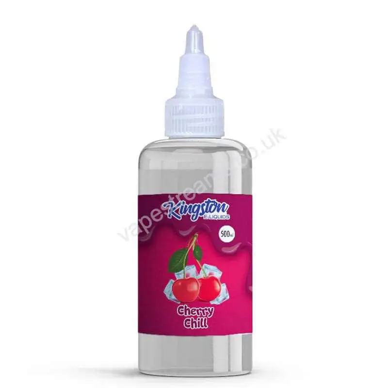 Cherry Chill 500ml E-Liquid Shortfill by Kingston