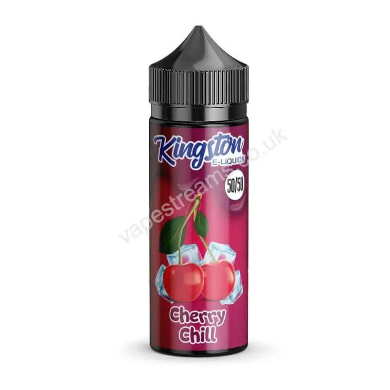 Cherry Chill E-Liquid Shortfill by Kingston 50/50