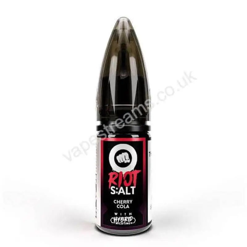 Cherry Cola Hybrid Nicotine Salt E-Liquid by Riot S:alt
