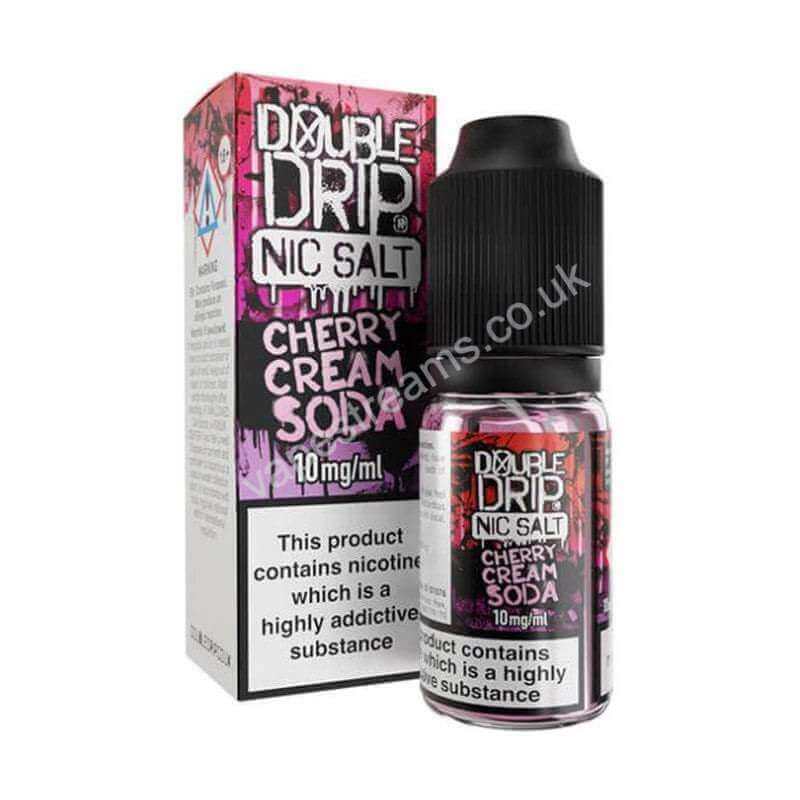 Cherry Cream Soda Nic Salt E-Liquid by Double Drip