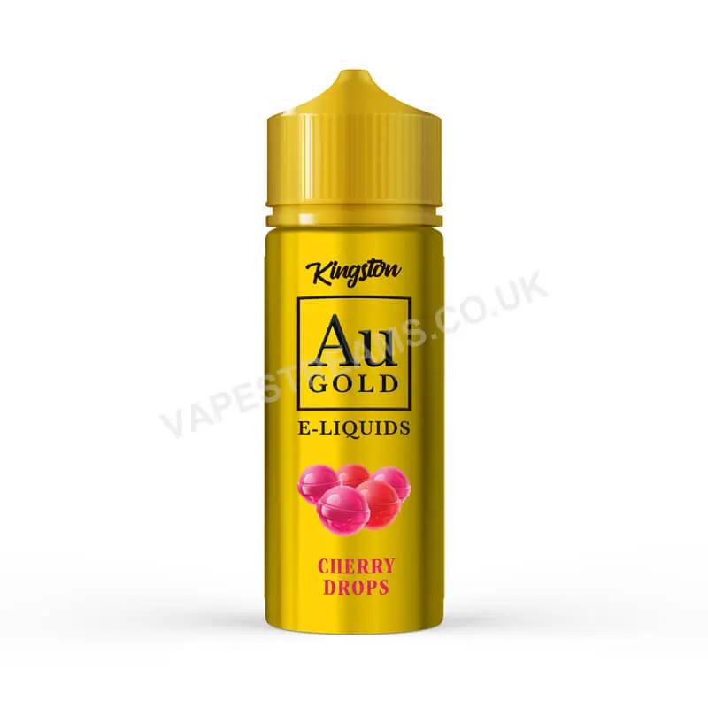 Cherry Drops E-Liquid Shortfill By Kingston Au Gold
