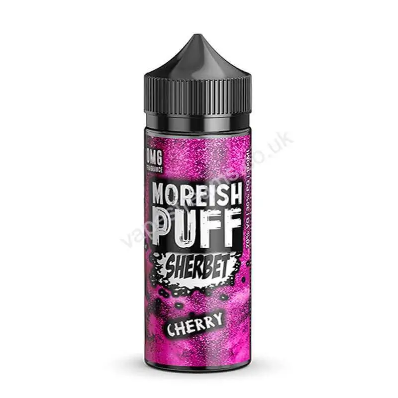 Cherry E-Liquid Shortfill by Moreish Puff Sherbet