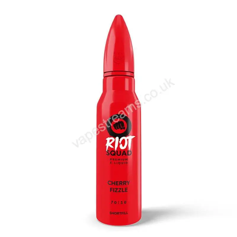Cherry Fizzle E-Liquid Shortfill by Riot Squad